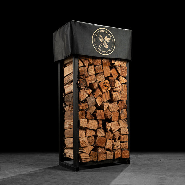 Metal firewood storage discount box